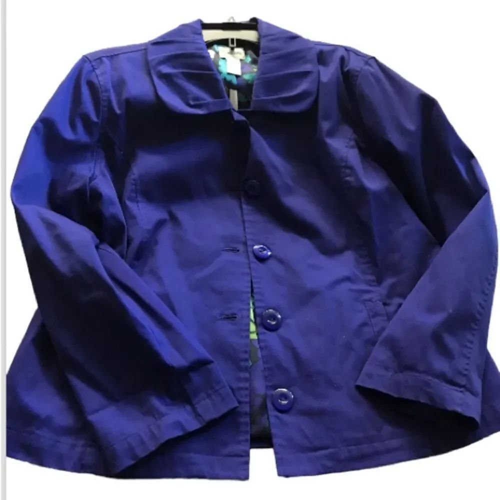 Chicos new without tags jacket perfect beautiful lining size large (2)